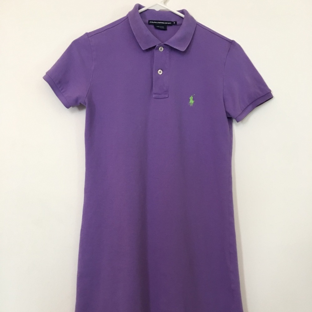 Ralph Lauren sport polo dress in purple Small